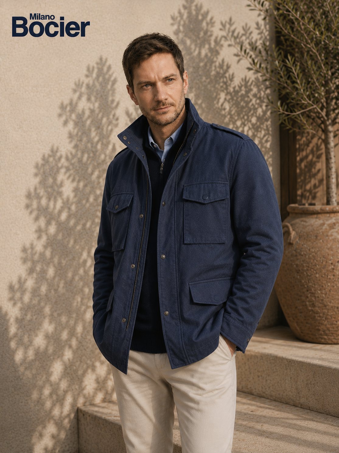 Bocier look masculino